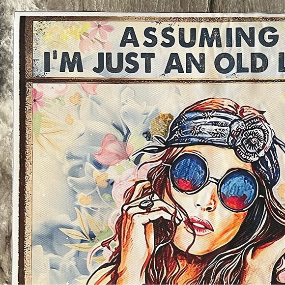 Canvas Boho Hippie Wall Art Decor Unframed Picture 12”x16” - Picture 5 of 11